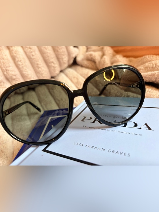 Givenchy GV7180/S Oversized Black Round Sunglasses 8079O w. Case | GUC main image 16